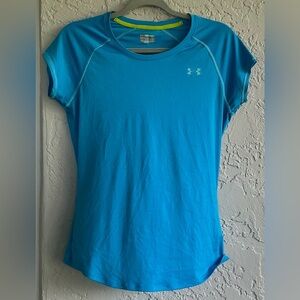 Under Armour Women's Bright Blue Short Sleeve Tee